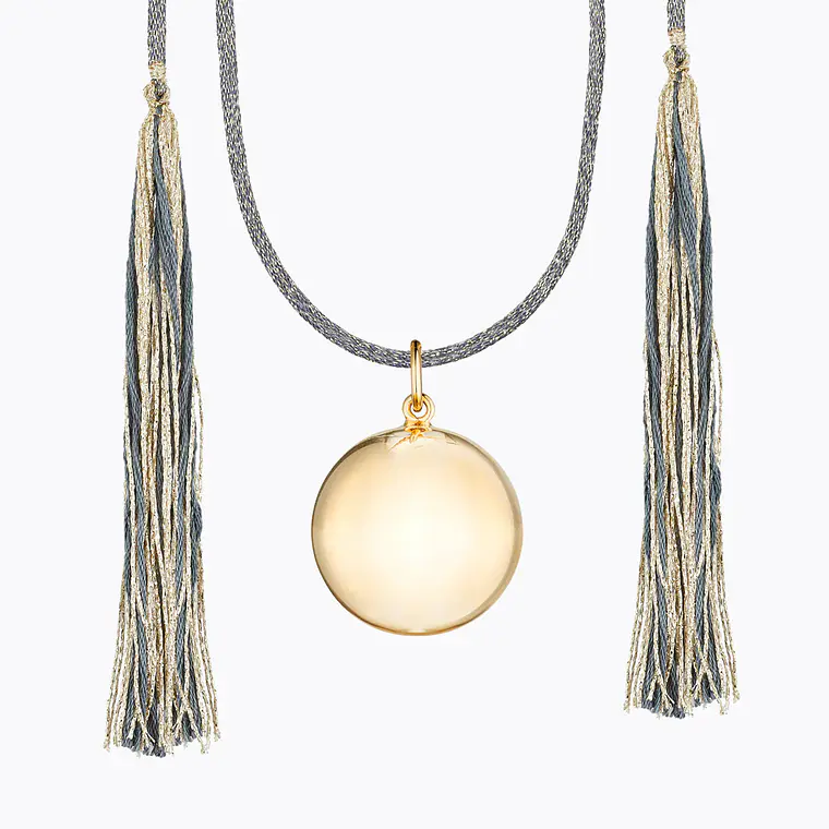 LLAMADOR DE ÁNGELES ACAPULCO YELLOW GOLD CORDON GRIS 1