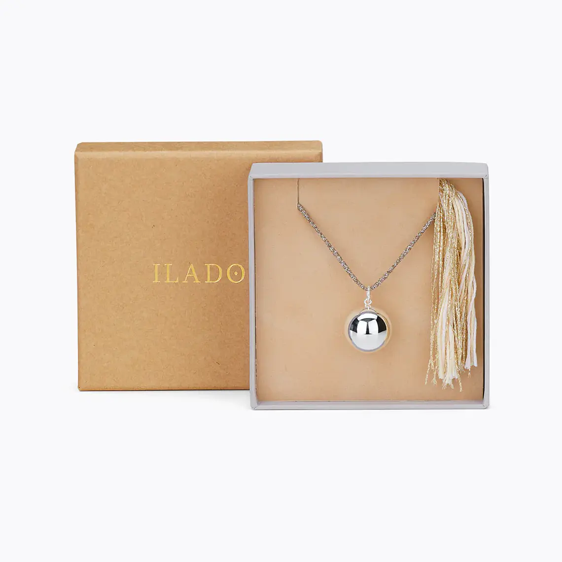 LLAMADOR DE ÁNGELES ACAPULCO PINK GOLD CORDON GRIS 3