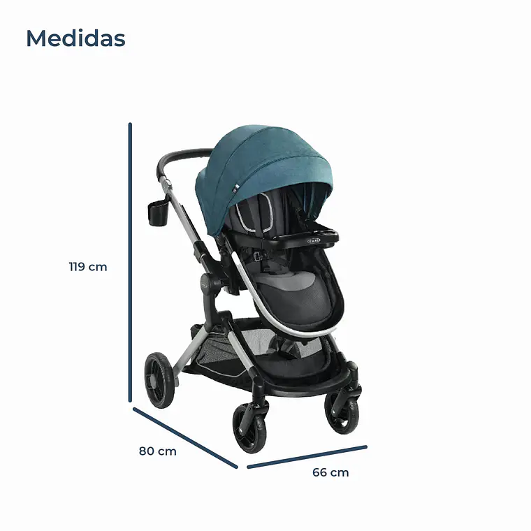 GRACO - COCHE TRAVEL SYSTEM MODES NEST BAYFIELD 2