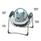 GRACO - SWING GLIDER TLXP FINCH - Miniatura 3