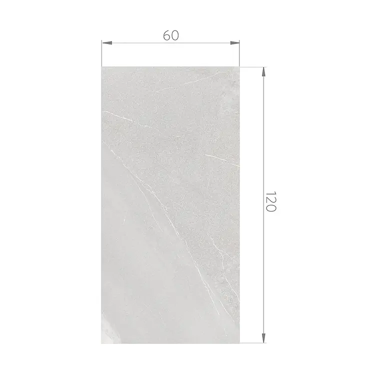 CAJA 1,44 m2 GLACIER ICE MATT GRES MATE 60X120 RT ($13.188/m2) 4