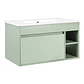 MUEBLE MARSELLA 70X46/ COLOR SAGE GREEN TEXTURADO/CUBIERTA Y MUEBLE (SIN GRIFERÍA) - Miniatura 1