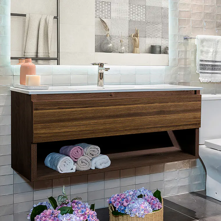 MUEBLE BELLE 70X46/ COLOR ROBLE /CUBIERTA Y MUEBLE (SIN GRIFERÍA) 3
