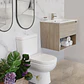 MUEBLE ZOE 100X46/ACACIA/CUBIERTA Y MUEBLE (SIN GRIFERÍA) - Miniatura 5