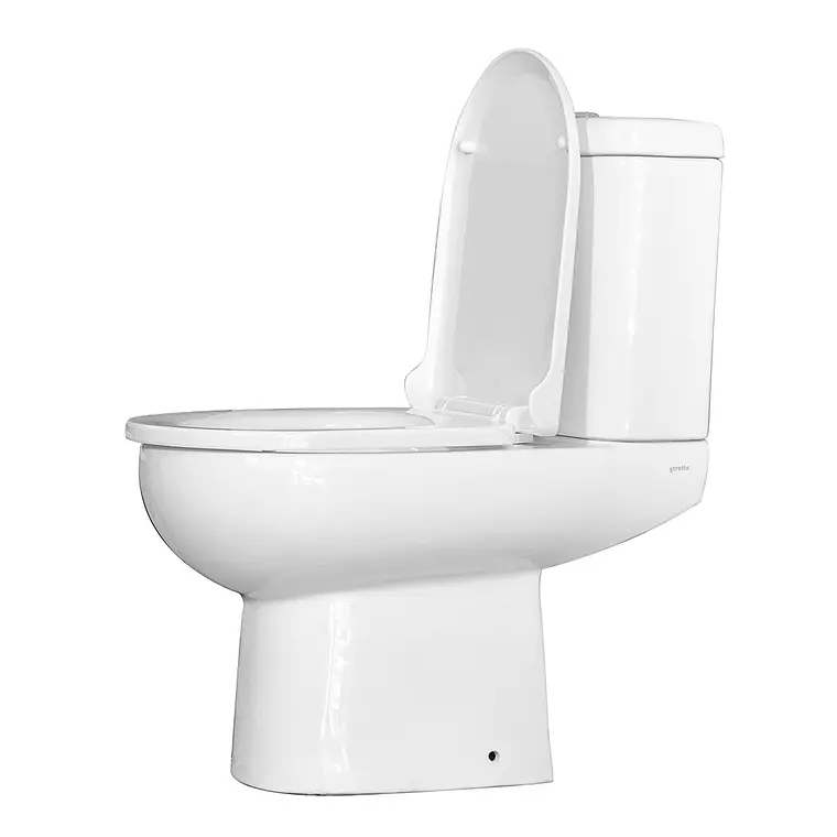 TAZA Y ESTANQUE WC ATOS VERTICAL CON ASIENTO, FIJACIONES Y MANGUITO EXCÉNTRICO 90 MM. 3