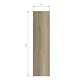 CAJA 1,44 m2 GRES NORDICO CARAMELO MATE 15X60 RT ($11.104/m2) - Miniatura 4