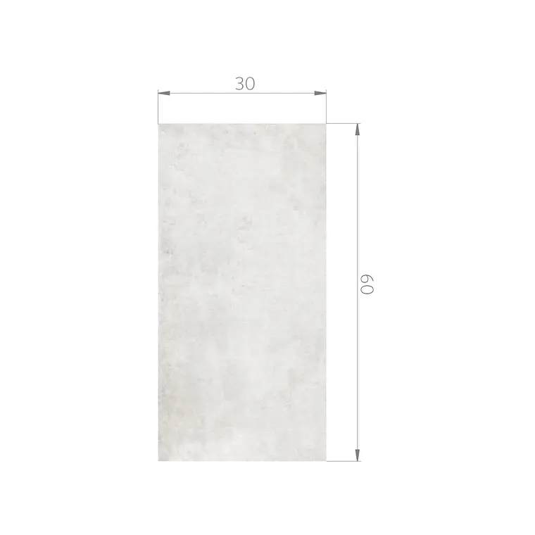 CAJA 1,44 m2 CENTRAL WHITE MATT GRES MATE 30X60 RT ($9.715/m2) 4