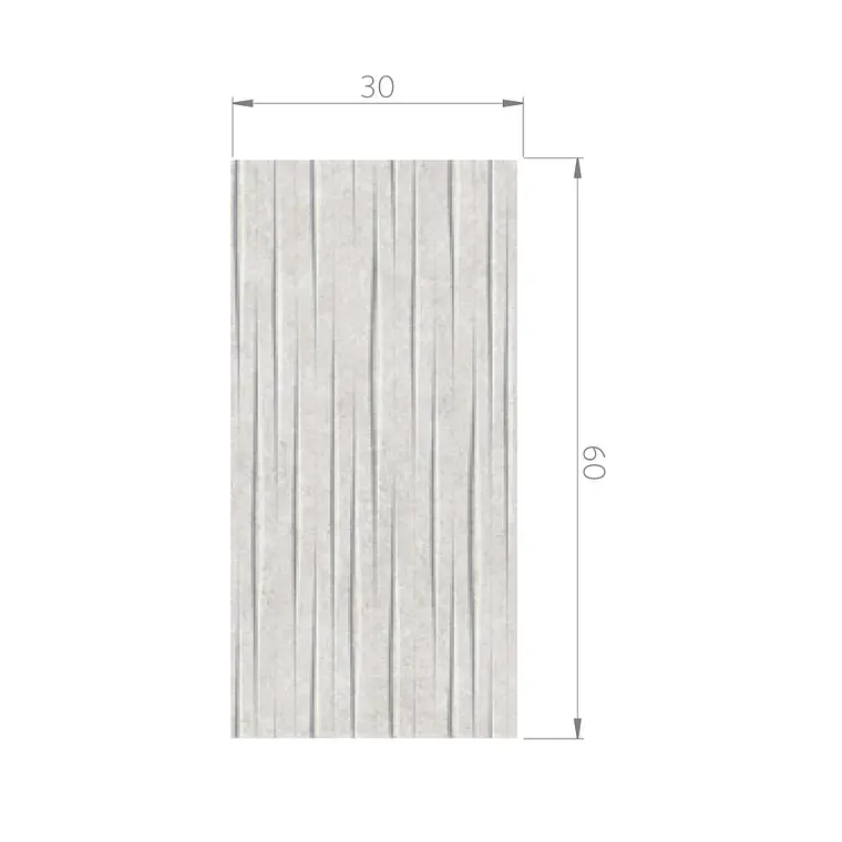 CAJA 1,44 m2 MLT3612 LINE LIGHT BEIGE TX GRES RELIEVE 30X60 RT ($8.326/m2) 4