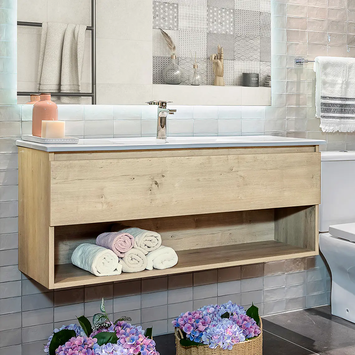 MUEBLE BELLE 70X46/COLOR NOGAL/CUBIERTA Y MUEBLE (SIN GRIFERÍA) 5