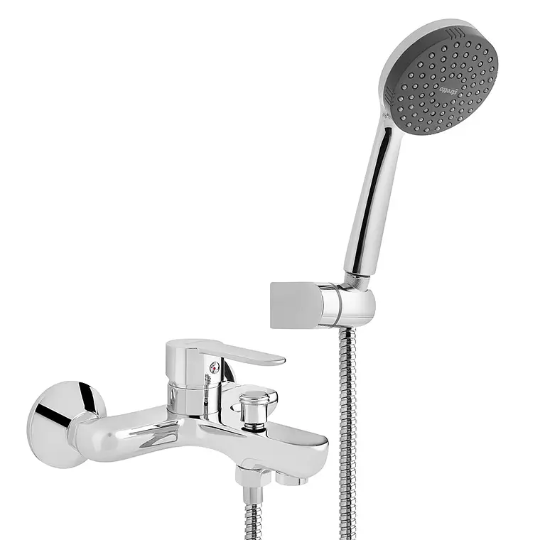 MONOMANDO TINA DUCHA ARONA NEGRO ONYX 4