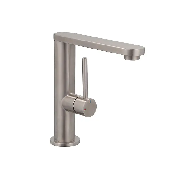 MONOMANDO LAVAMANOS VEROLI INOX SATINADO 1