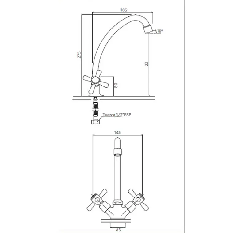 MONOBLOCK LAVAPLATO MOSSINI CRUZ - SIN FT 4