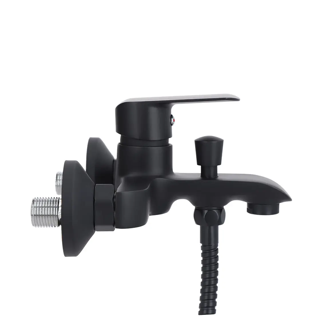MONOMANDO TINA DUCHA NEGRO MATE PRIEGO 3