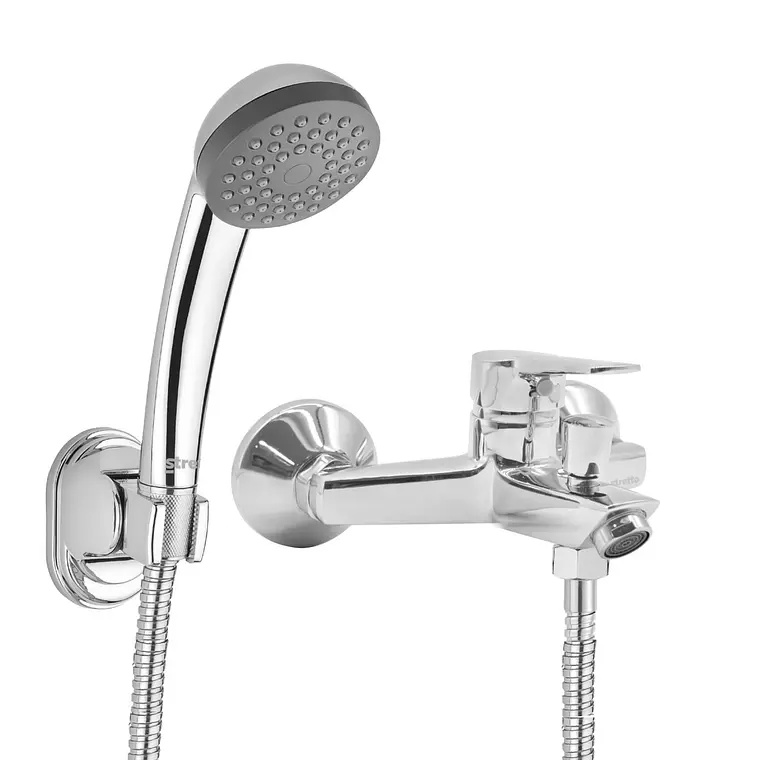 MONOMANDO TINA DUCHA AREZZO NEGRO 4