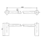 BARRA TOALLA 18 ( 46CM ) OZ - Miniatura 2