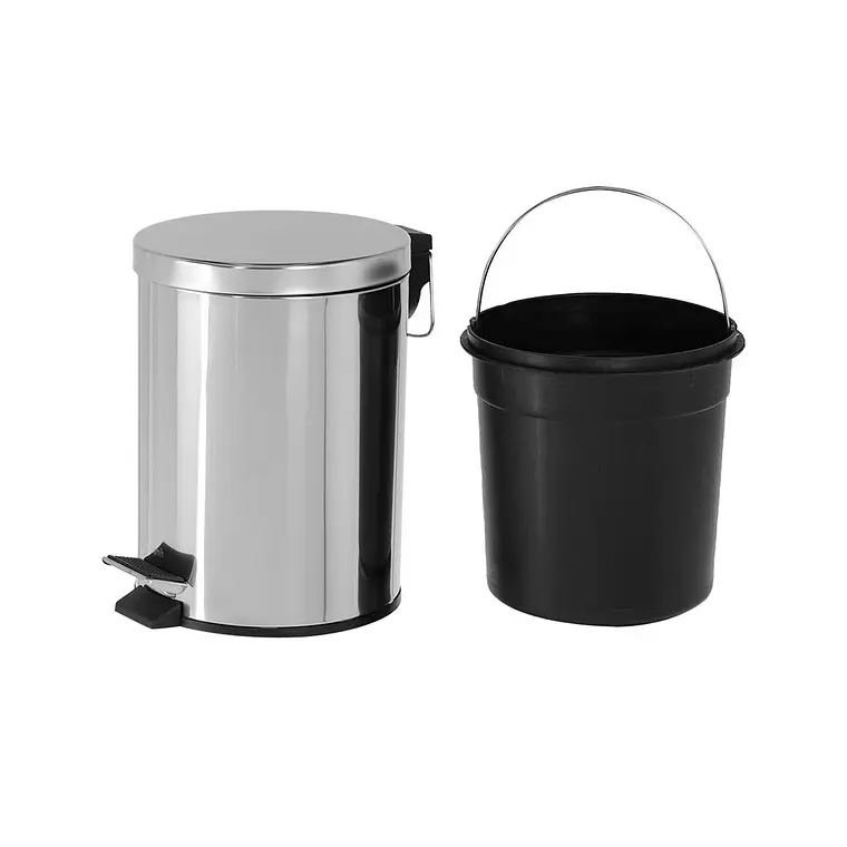 BASURERO NEGRO MATE 8 L 6
