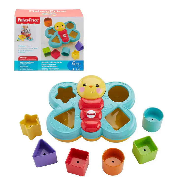 FISHER-PRICE MARIPOSA DE BLOQUES 2