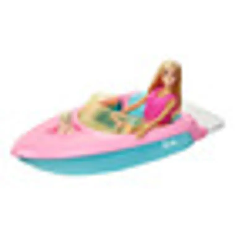 BARBIE SET DE JUEGO BOTE ACUÁTICO CON MUÑECA 4