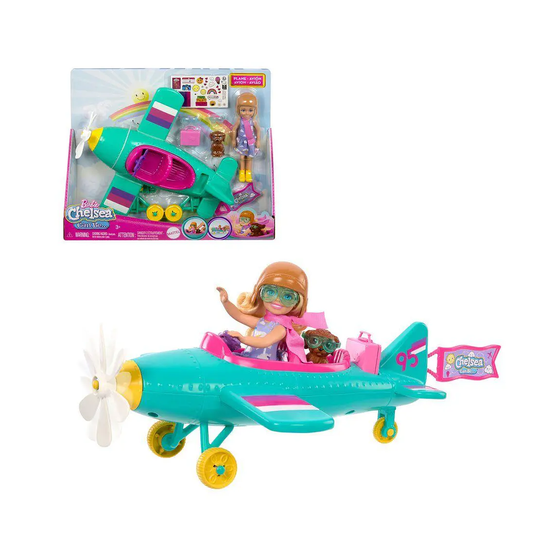 BARBIE SET CHELSEA PILOTO DE AVIÓN 2