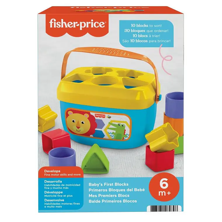 FISHER-PRICE PRIMEROS BLOQUES DEL BEBÉ 5