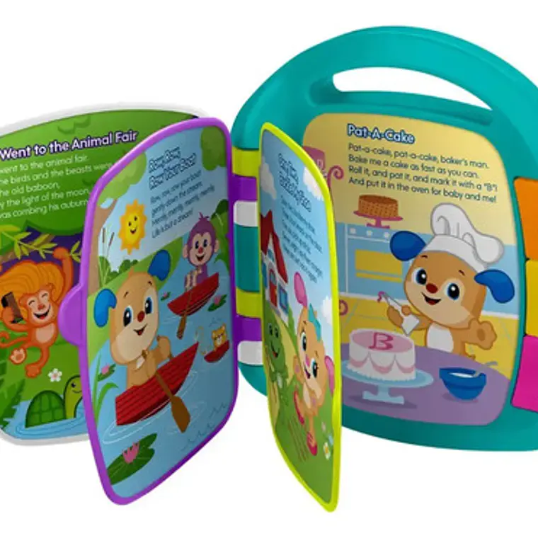 LIBRO CUENTOS Y RIMAS FISHER-PRICE 6 A 36 MESES 5