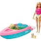 BARBIE SET DE JUEGO BOTE ACUÁTICO CON MUÑECA - Miniatura 8