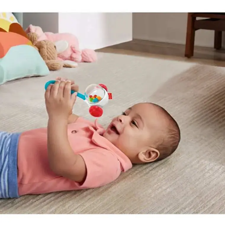 SET FISHER - PRICE BÁSICOS DIVERTIDOS SONAJAS BEBÉ NACIMIENTO 7
