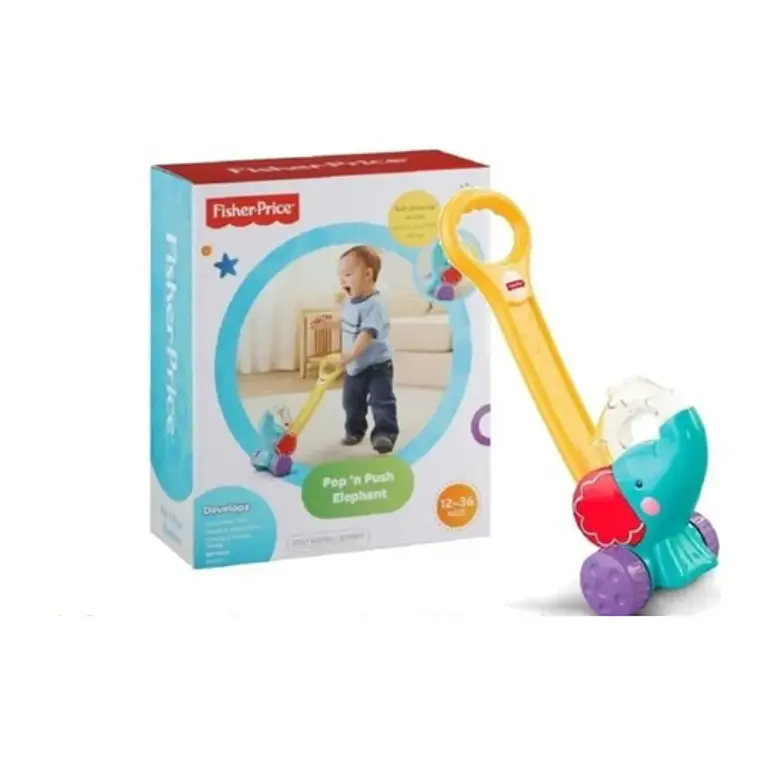 FISHER-PRICE JUGUETE PARA BEBÉS ELEFANTE CAMINA CONMIGO 4