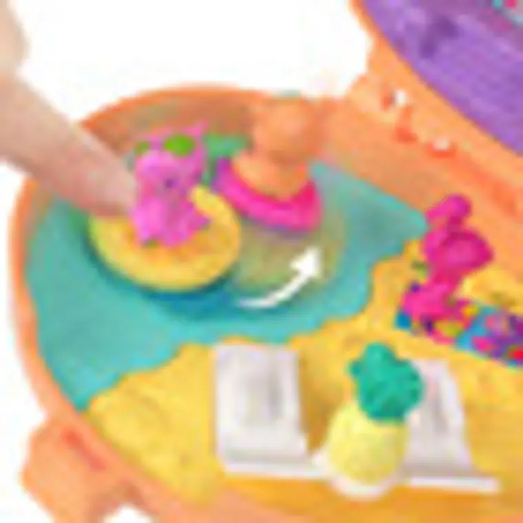 POLLY POCKET SET DE JUEGO COMPACTO OSITO DE PELUCHE 5