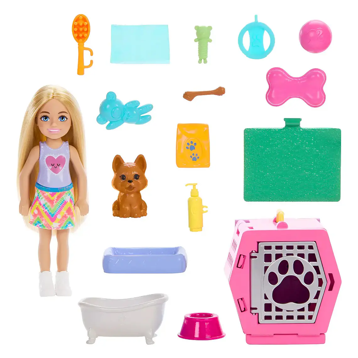 BARBIE SET CHELSEA FIESTA DE PERRITOS 3