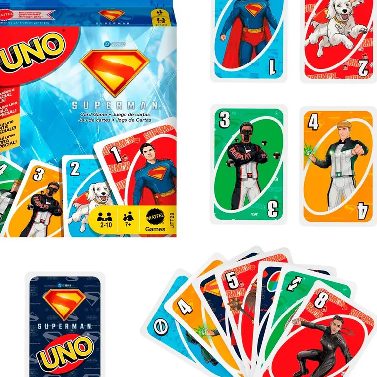 UNO JUEGO DE CARTAS SUPERMAN 3