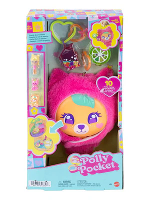 POLLY POCKET SET DE JUEGO COMPACTO OSITO DE PELUCHE