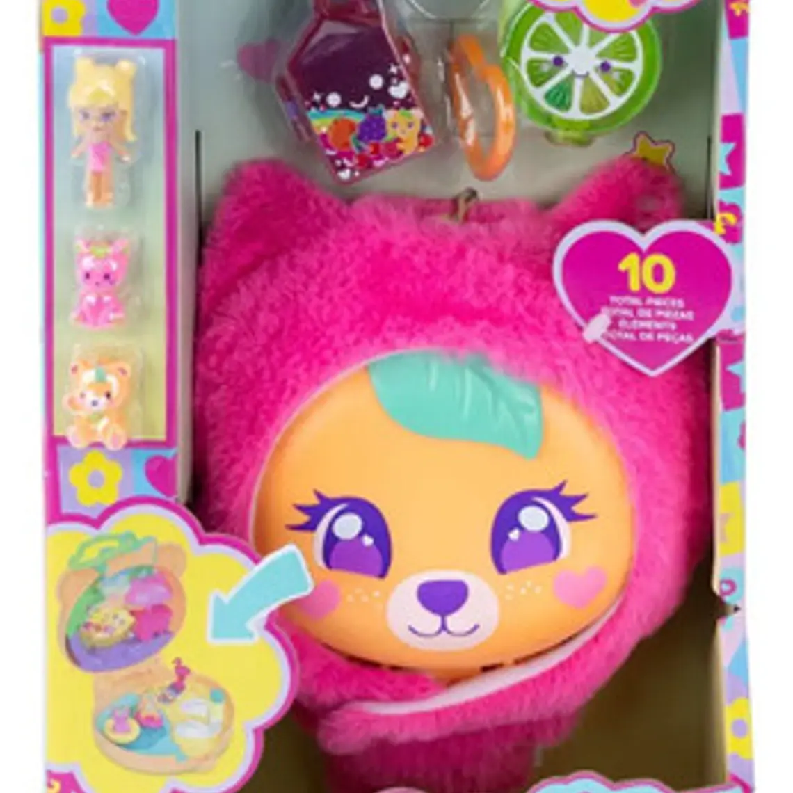 POLLY POCKET SET DE JUEGO COMPACTO OSITO DE PELUCHE 2