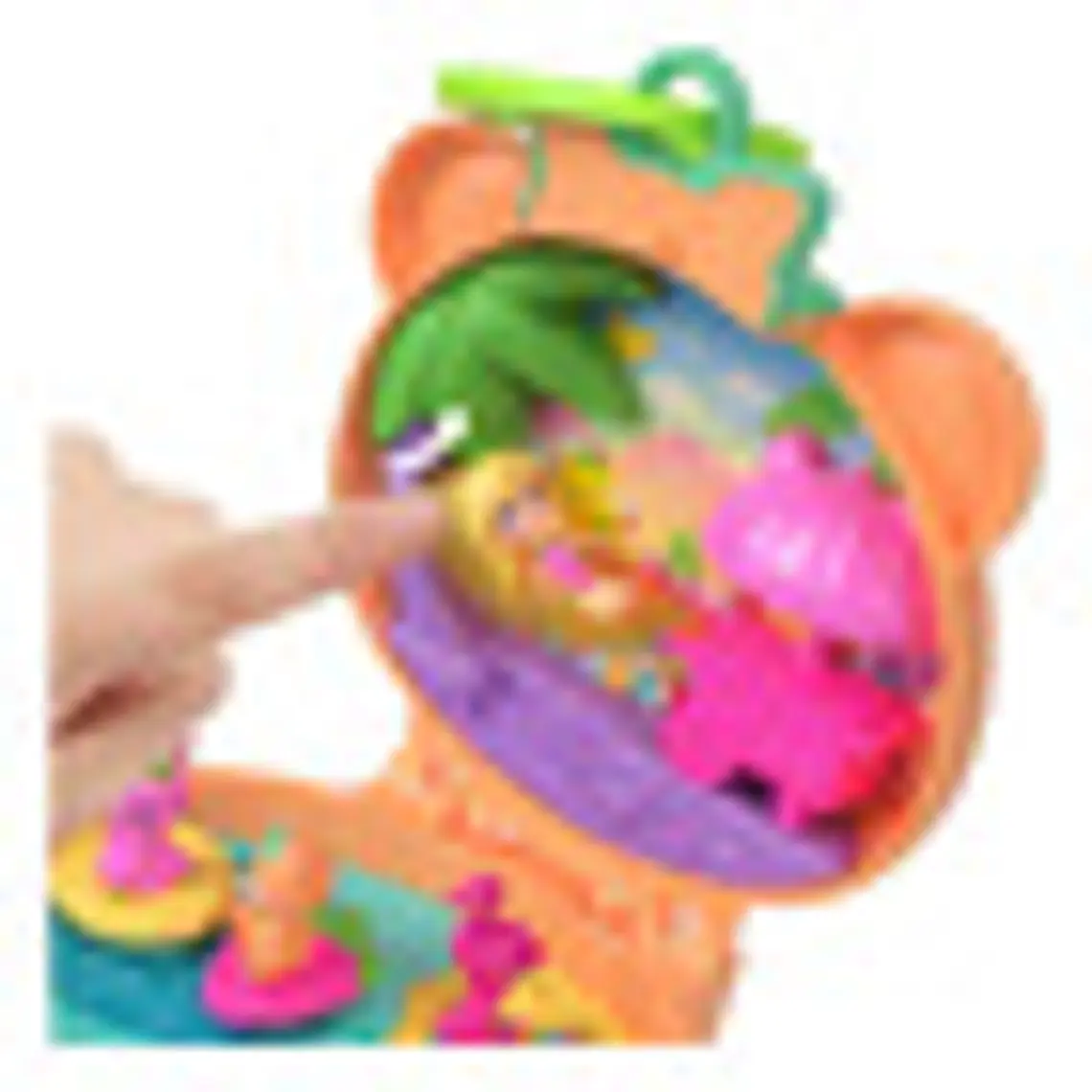 POLLY POCKET SET DE JUEGO COMPACTO OSITO DE PELUCHE 7