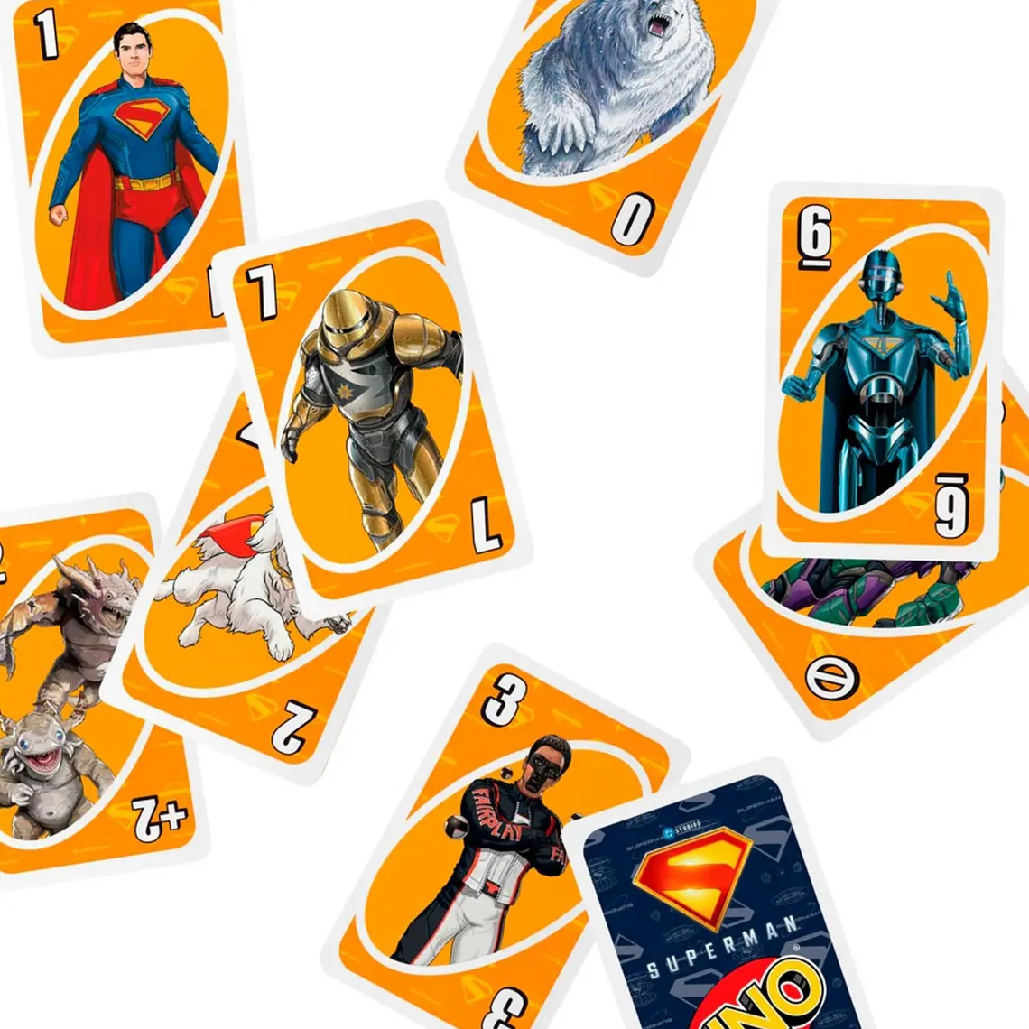 UNO JUEGO DE CARTAS SUPERMAN 4