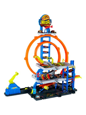 HOT WHEELS PISTA DE JUGUETE MEGA GARAGE