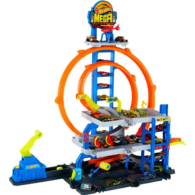 HOT WHEELS PISTA DE JUGUETE MEGA GARAGE 2