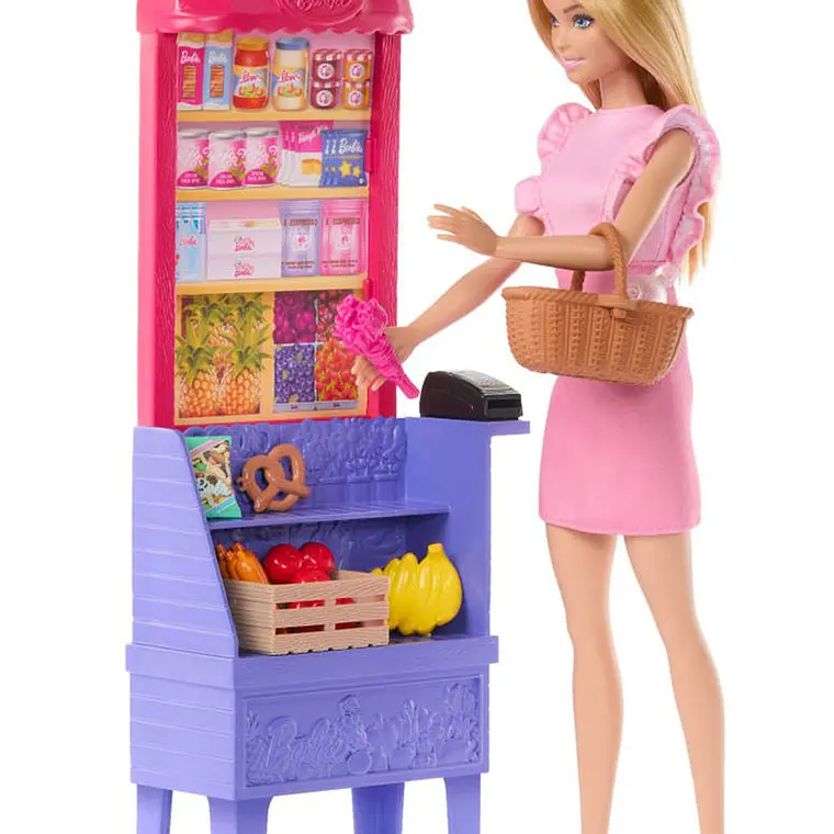 BARBIE SET DE JUEGO SET DE SUPERMERCADO 3