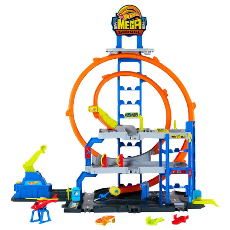 HOT WHEELS PISTA DE JUGUETE MEGA GARAGE 3