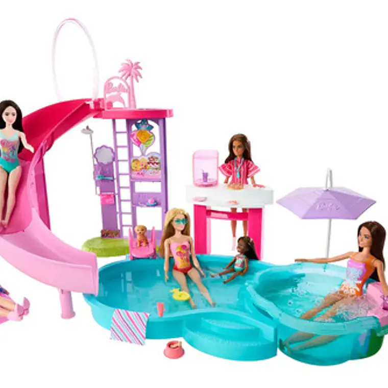 BARBIE SET DE JUEGO PISCINA DE LOS SUEÑOS 2