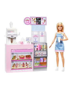 BARBIE SET DIVERSIÓN EN LA CAFETERÍA