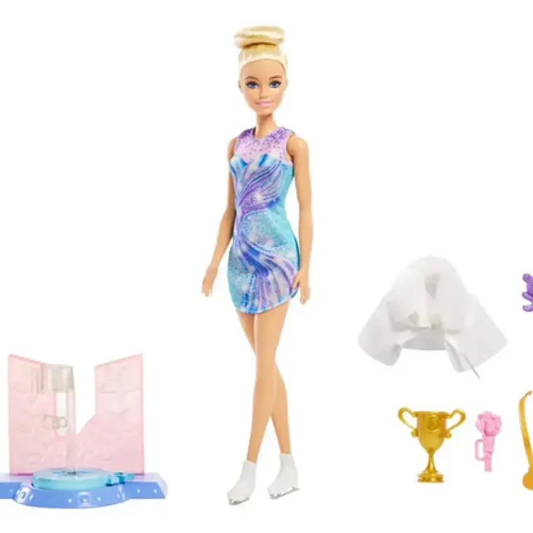 BARBIE MUÑECA PATINADORA SOBRE HIELO 2