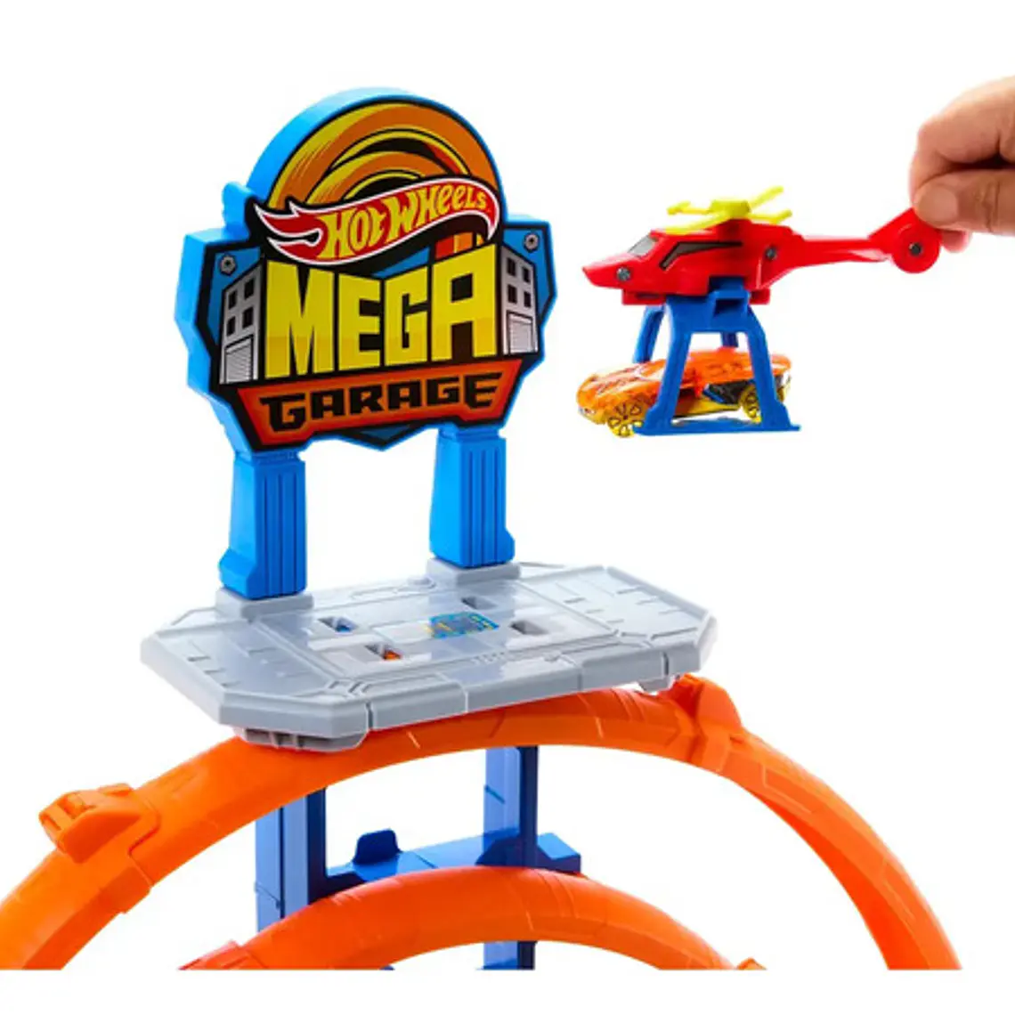 HOT WHEELS PISTA DE JUGUETE MEGA GARAGE 5