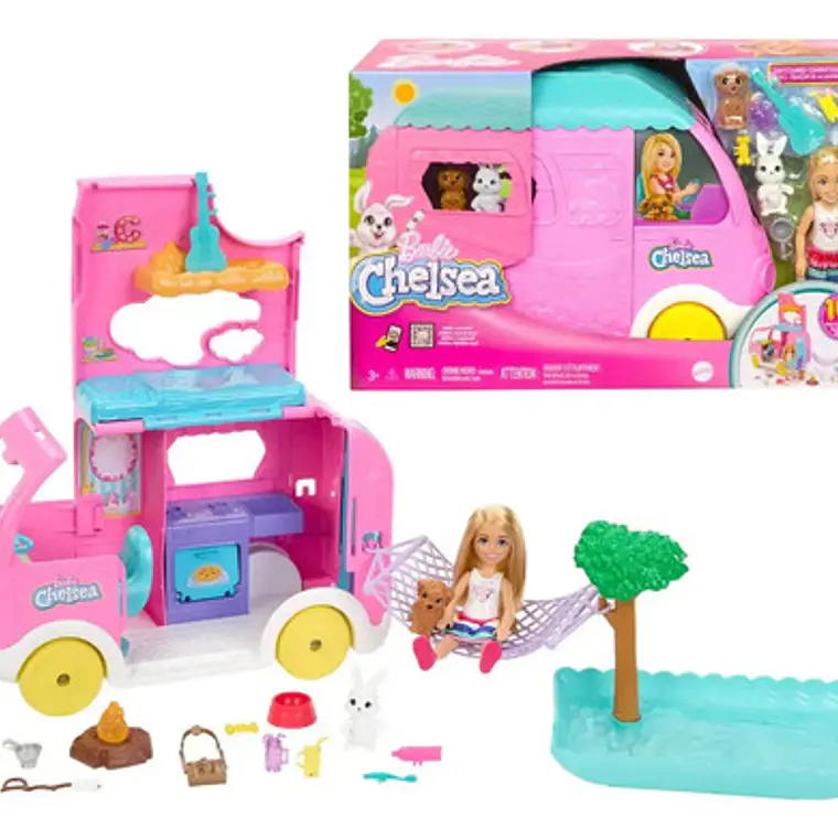 BARBIE CHELSEA NUEVO CAMPER 2