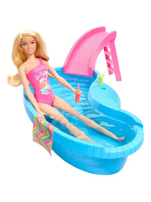 BARBIE SET ALBERCA GLAM CON MUÑECA