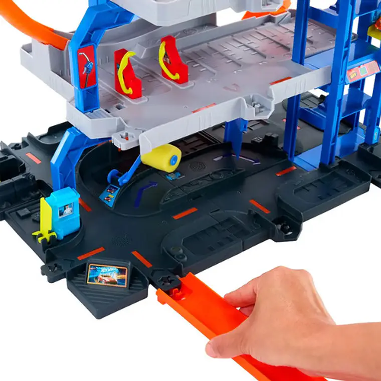 HOT WHEELS PISTA DE JUGUETE MEGA GARAGE 6