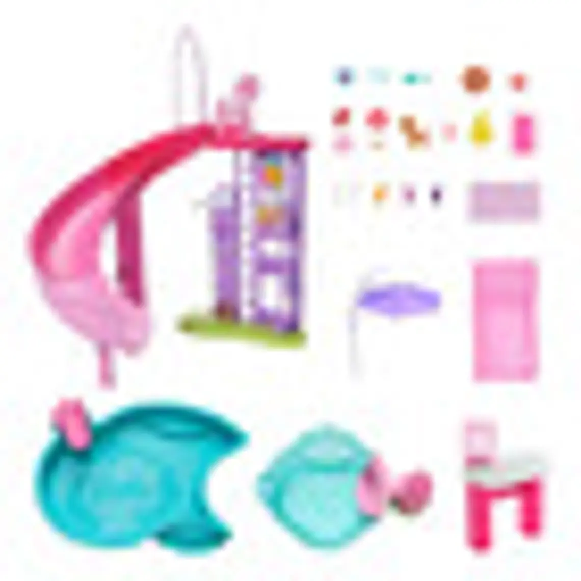 BARBIE SET DE JUEGO PISCINA DE LOS SUEÑOS 4