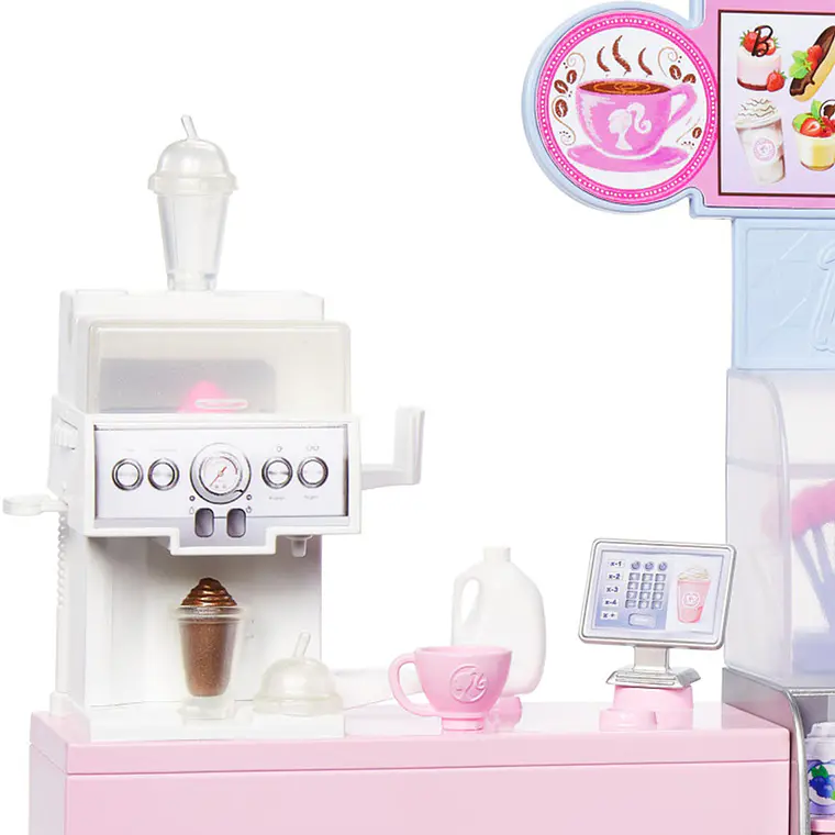 BARBIE SET DIVERSIÓN EN LA CAFETERÍA 3