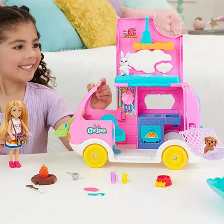 BARBIE CHELSEA NUEVO CAMPER 5