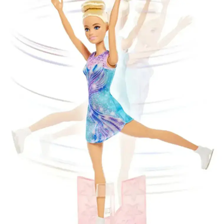BARBIE MUÑECA PATINADORA SOBRE HIELO 7